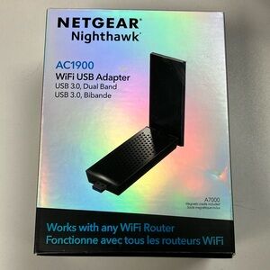 Netgear Black USB Wi-Fi Adapter High-Performance Networking